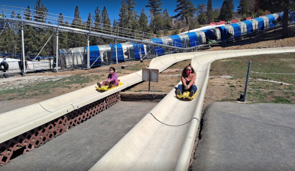 Alpine Slide at Magic Mountain Big Bear Getaway